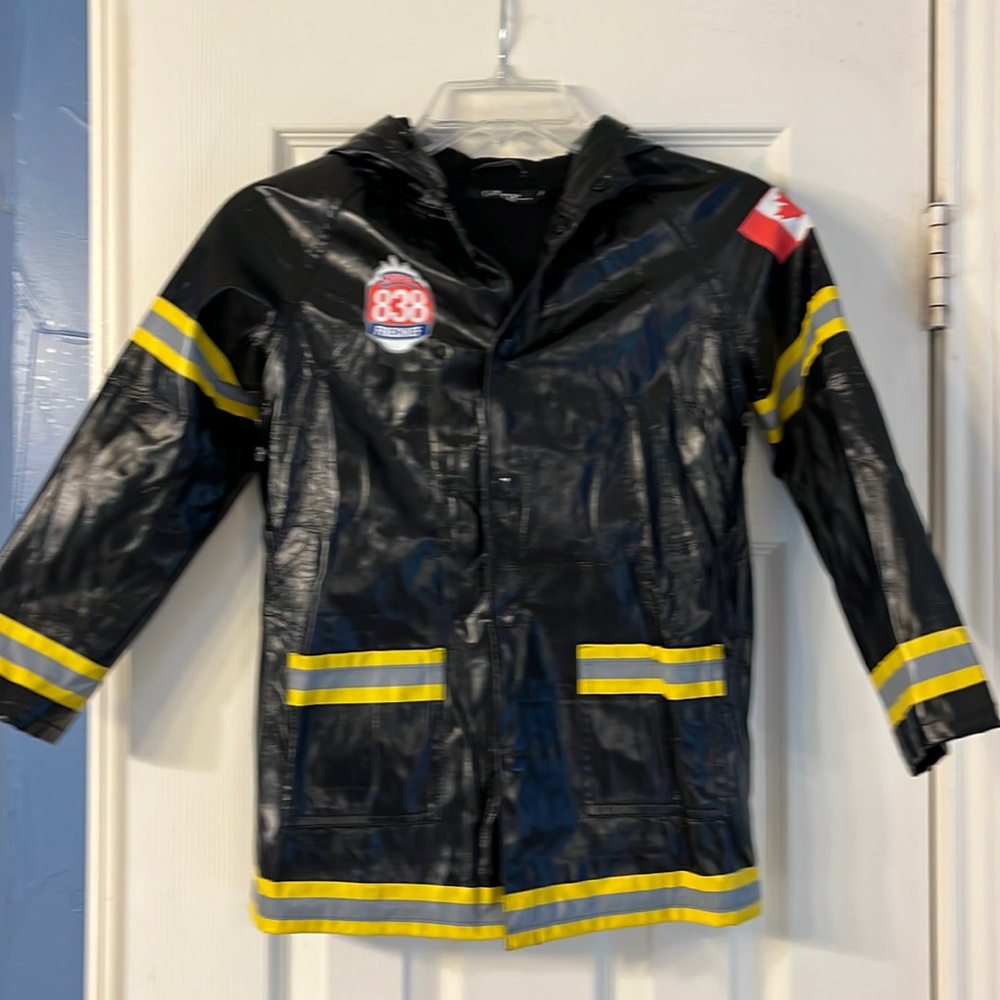 Children’s Canadian fireman rain jacket